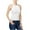 White - washedwhite, variant on bar III Womens Cutaway Pullover Blouse, White, XX-Large