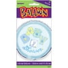 18" Foil Blue Stitching Baby Shower Ball