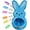 Blue, variant on The Eggmazing Egg Decorator - Peeps Bunny - Easter Egg Decorator Includes 6 Colorful Markers - Pink