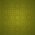 thumbnail image 1 of Ahgly Company Indoor Square Patterned Dark Golden Rod Brown Area Rugs, 4' Square, 1 of 1