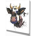 thumbnail image 2 of Magnifique Graphique Aquarelle de Chat - Art Mural sur Toile d'Animal, 2 of 3