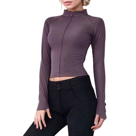 EDFBUYKRS Black Women's Long Sleeve T-Shirt, Long Sleeve Shirts for Women Womens T Shirts Long Sleeve Crew Neck Shirts Basic Tee Sort Comfy Printed Tops Blouse,Women's Long Sleeve T-Shirt M