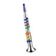 thumbnail image 5 of Instrumento musical Saxofón 8 Ayuda para la enseñanza de cumpleaños clave de color, juguete de toy de juguete educativo temprano para la escuela, 5 of 8