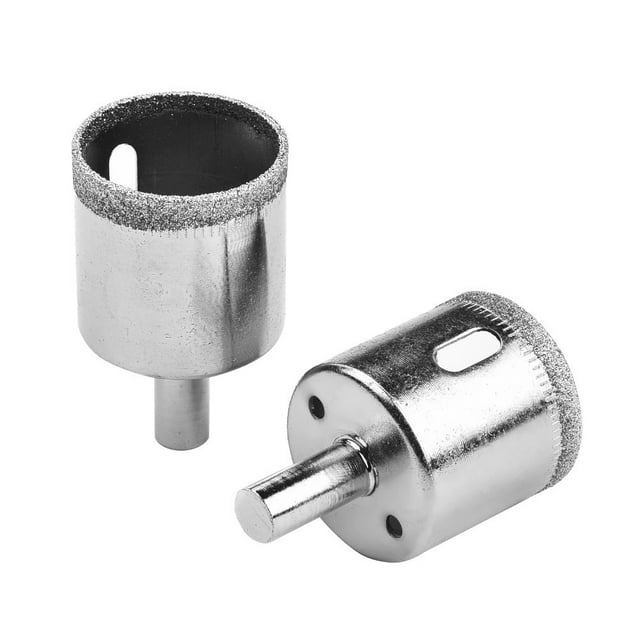 Ensemble de Scies à Perceuse à Embout Diamant 32mm pour Pierre Marbre Carreaux de 2 Pcs