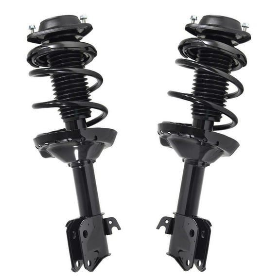 Detroit Axle - 2pc Front Struts for 2004 2005 2006 2007 Subaru Impreza [Sedan], Struts with Coil Spring Assembly Replacement Suspension