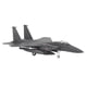 thumbnail image 5 of Fighter Aircraft Model, 2 Brackets 1:100 Scale Alloy Plane Model Stable Exquisite Details Sturdy  For Cabinets For Collection ANGGREK Alloy Airplane Model, 5 of 8