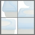 thumbnail image 3 of USHOBE Assorted Color Wipe Dispenser PP Material Compact Storage Case for Bathroom Kitchen Travel 3Pcs, 3 of 8