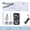 White D, variant on Portable Handheld Sewing Machine, Rope-Free Electric Quick Stitch DIY Sewing Tool, Home Arts Crafts Apparel & Embroidery Supplies