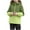 Green, variant on Teen Color Block Hooded Windbreaker Jacket Boys Girls Lightweight Windproof and Waterproof Raincoat with Pocket Comfort Breathable Coat Outdoor Fall Winter Clothes 4-15 Years Kids