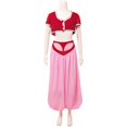 thumbnail image 2 of Women's Jeannie Pink Dress Stage Performance Dress, 2 of 6