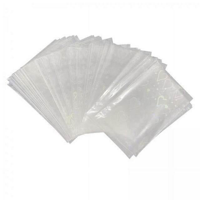 3 Fundas Para Tarjetas Coleccionables Para Juego De Cartas De Béisbol, Corazón De 61x88mm 3 piezas