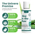 thumbnail image 4 of Gel de aloe vera Univera Organic, 120 ml, hidratante para aliviar las quemaduras solares, 4 of 7
