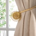 thumbnail image 4 of Simplify Magnetized Curtain Tie Back Gold, 4 of 13