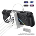thumbnail image 2 of Estación de acoplamiento JSAUX ROG Ally X 6 en 1 con HDMI 4K @120Hz White, 2 of 9