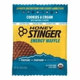thumbnail image 2 of Honey Stinger Organic Gluten Free Cookies and Cream Waffle - 1pk: Ready to Eat Snack Bar, 1.06 oz, 1g Protein, 2 of 5