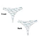 thumbnail image 3 of Fotbe Cute Shark Tanga Sin Costuras para Mujer con Estampado – Panties Invisibles, Transpirables y Cómodos para Uso Diario-4X-Large, 3 of 6
