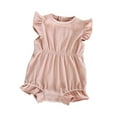 thumbnail image 1 of Combinaison Sans Manches pour Fille Vêtements d'Été 0 1 An, 1 of 4