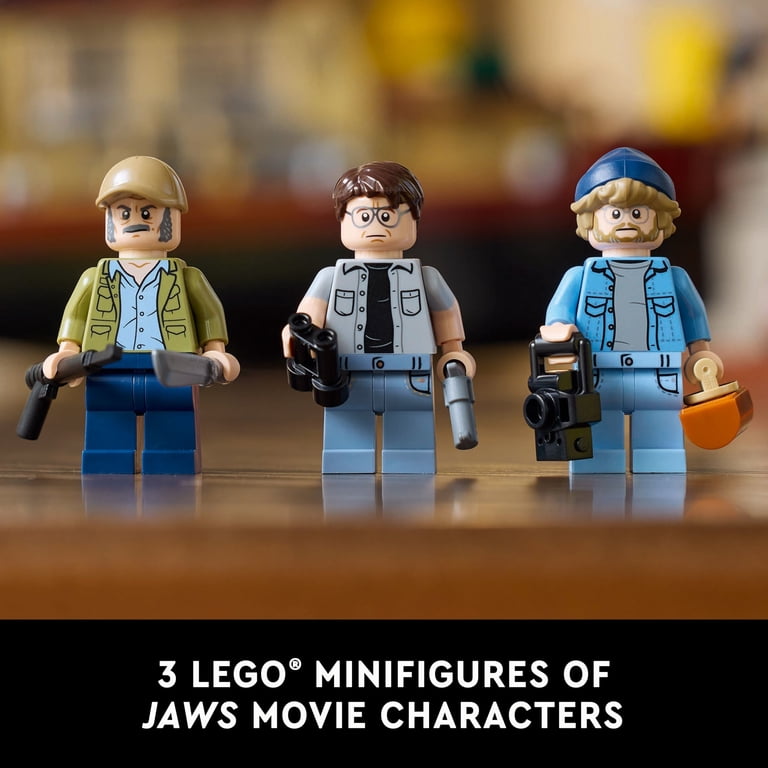 LEGO, Diorama Kit, 21350, Shark with Boat and Minifigures