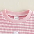 thumbnail image 3 of Kaprioy Baby Boy Easter Outfits Toddler Boys Short Sleeve Rabbit Bunny Embroidery Shirts Tee Shirt Tops with Elastic Waist Shorts Set Summer Outfit for Holiday Party 6M 12M 18M 2T 3T 4T Boys, 3 of 8