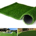 thumbnail image 2 of 3x3ft artificial synthetic landscape fake lawn carpet mat turf, 2 of 8