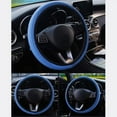 thumbnail image 2 of Car Steering Wheel Cover Anti-Slip Durable Wheel Protector Breathable Car Auto Universal Elastic Skid Proof Steering-wheel Covers, 2 of 8