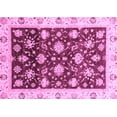 thumbnail image 1 of Ahgly Company Indoor Rectangle Oriental Purple Traditional Area Rugs, 3' x 5', 1 of 4