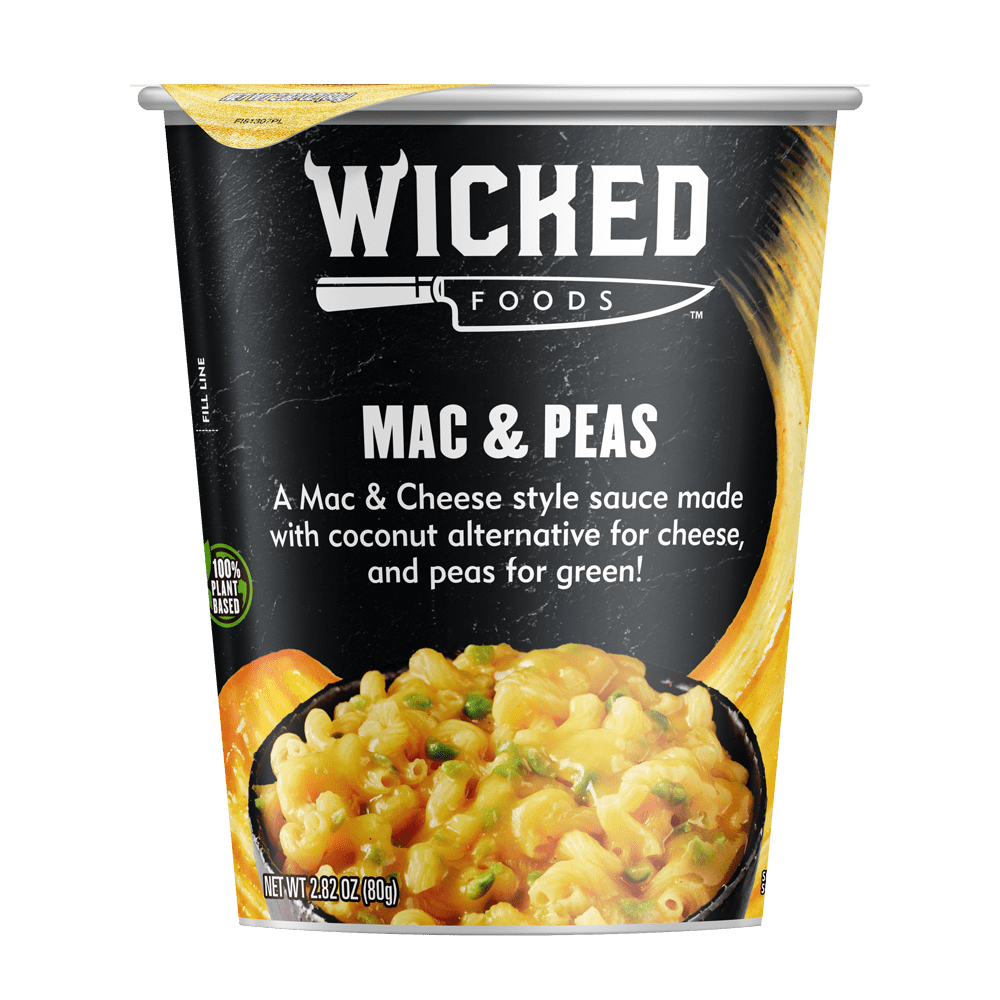 Wicked Foods Mac and Peas Savory Meal Cup 2.82oz