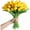 Yellow, variant on Durable Plastic Tulips,Yellow Artificial Flowers Bouquet for Mothers Day,Reusable Flowers Arrangement for Home,Room,Office,Party,Wedding Decoration