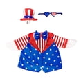 thumbnail image 2 of ZhyrZng Patriotic Porch Goose 4th Of July Costume Goose | Festive White Holiday Decoration & Waterproof Fabric Dressing For Outdoor Yard Displays During Seasonal Events, 2 of 7