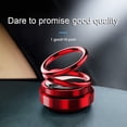 thumbnail image 5 of 1PCS Car Essential Oil Diffuser Solar Auto Rotating Car Perfume Car Air Freshener Fragrance Auto Accessories Decoration Ornament Car Air Freshener Smell, Red, 5 of 5