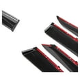 thumbnail image 5 of Geelife Fits 16-21 Honda Civic Sedan OE Style Window Visor Rain Guard W/ Chrome Trim 4PC, 5 of 9