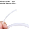 thumbnail image 3 of LOVIVER 1x Universal Brake Cable Housing Accessories 2m Long White Color, 3 of 8