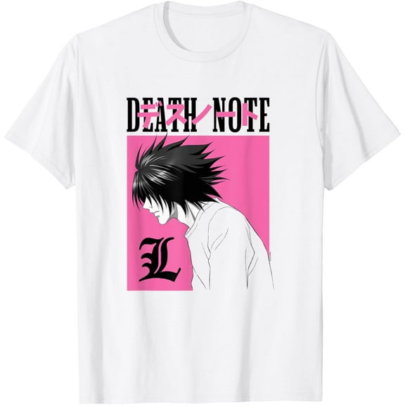 Death Note T-shirt Short Sleeve Crew Neck Cotton T Shirt for Men & Women
