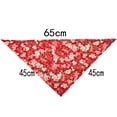 thumbnail image 2 of Pet Bandana Pet Bufanda Para Perros O Gatos Estilo Japonés Sakura Ajustable Para Animales De Diferentes Tamaños Methold PT001701-02, 2 of 6