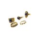 thumbnail image 1 of 5 pedazos / set Anillos Antiguos de de Piedra Preciosa de Manera de Boho Sunnimix Anillo de plata anillo, 1 of 6