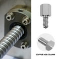 thumbnail image 1 of OUNONA 100Set Copper Nut Screw For Motherboard Standoff Solutions, 1 of 5