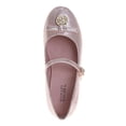 thumbnail image 6 of Badgley Mischka Girls Dress Shoes (Little Kids, Sizes 11–4), Pink, Size: 12, 6 of 7