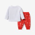 thumbnail image 3 of Conjunto de 2 piezas con estampado navideño infantil para bebé niño, 3 of 5