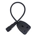 thumbnail image 3 of Cable adaptador de corriente IEC320-C14 macho uk hembra de baja resistencia de  hembra en PVC ignífugo 06 m Baoblaze Cable de energía, 3 of 8