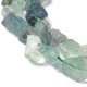 thumbnail image 4 of Raw Rough Natural Green Fluorite Beads Strands Nuggets 5.5~14x6.5~10x4.5~8mm Hole: 1mm about 44~46pcs/strand 14.96''~16.14''(38~41cm), 4 of 4