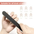 thumbnail image 4 of Limas de uñas LNAUJS negras profesionales de grano 100/180 (paquete de 20), 4 of 5