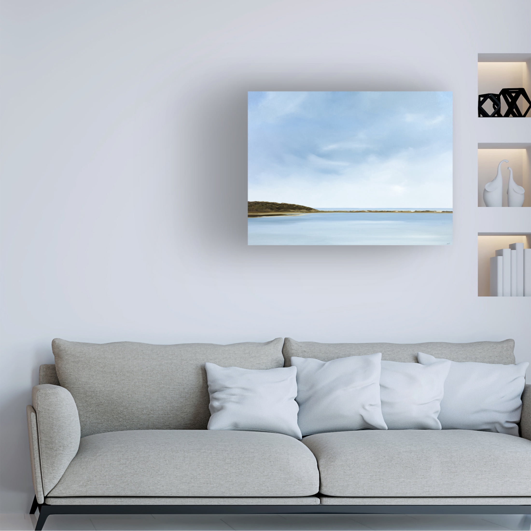 Canvas Wall Art - Rick Fleury 'Genesis' Wall Art for Living Room, Bedroom, or Office Décor by Trademark Fine Art - 32 x 24 Inches