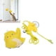 thumbnail image 5 of Juguetes para gatos ANGGREK de puerta colgante duradera juguete interactivo para gatos fieltro con forma de pollo, 5 of 8
