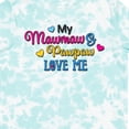 thumbnail image 4 of Inktastic My Mawmaw and Pawpaw Love Me with Hearts Boys or Girls Toddler T-Shirt, 4 of 5