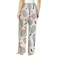 thumbnail image 3 of Pajama Pants Women, cute tennis racket Sweatpants Soft Sleep Lounge Pants, Casual PJ Bottoms Pants with Pockets, 3 of 5