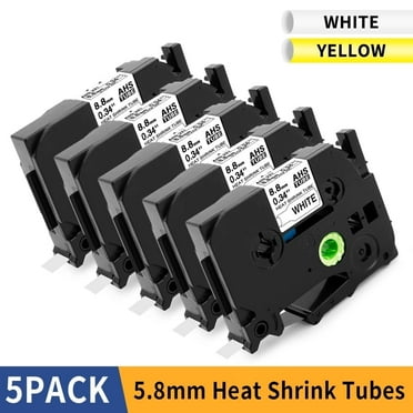 8 Pack Cruxer Vervanging voor DYMO Rhino Label Tape 18052 1/4