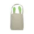 thumbnail image 2 of Anhility Green Easter Bunny Bags, Large Capacity Resuable Easter Egg Hunt Bags with Cute Rabbit Design Portable Tote for Candy Storage, Party and Holiday Decorations, 11.8x11.8 in, 2 of 5