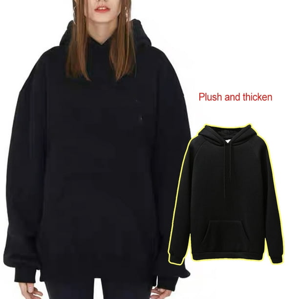 Plain clearance oversized sweatshirts