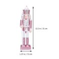 thumbnail image 1 of Soldier Toy Multi-color Costume Wooden Decorative Nutcracker  2.95” x 2.36”, 1 of 6