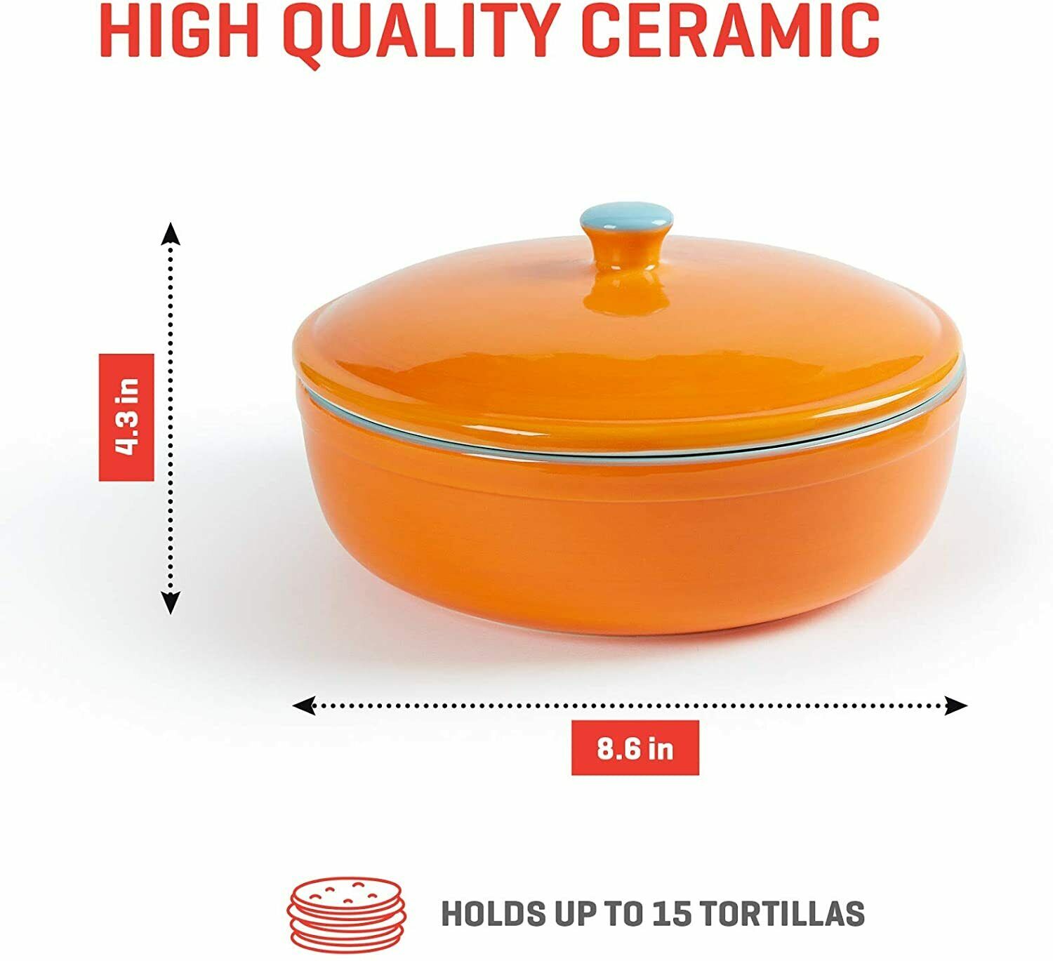 Tortilla Warmer and Server - Uno Casa